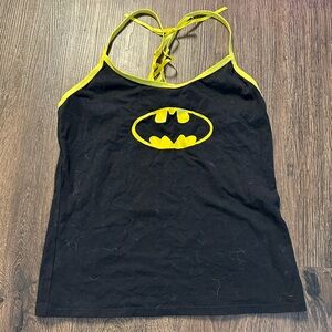 Batman Black and Yellow Tank Top